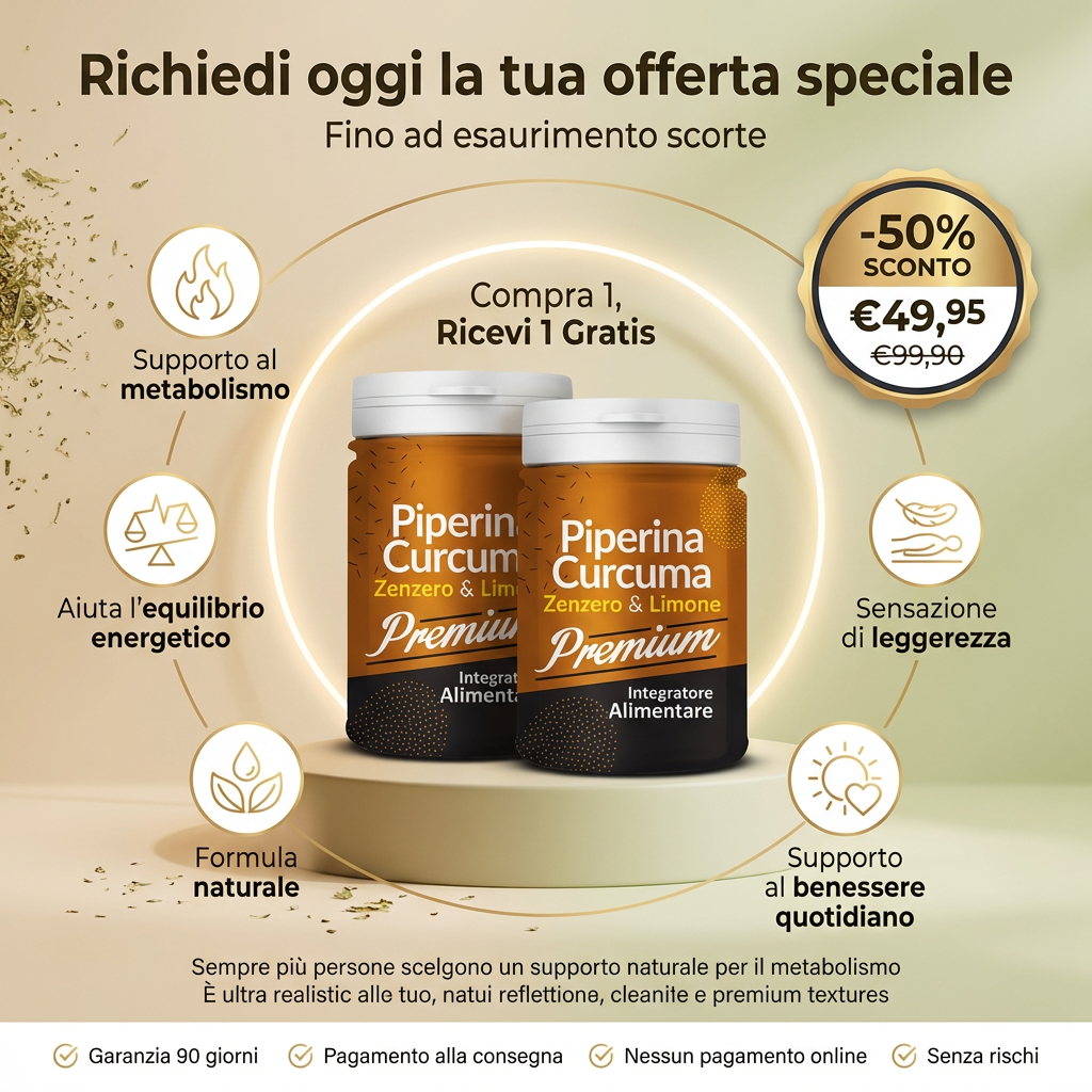 Piperina e Curcuma